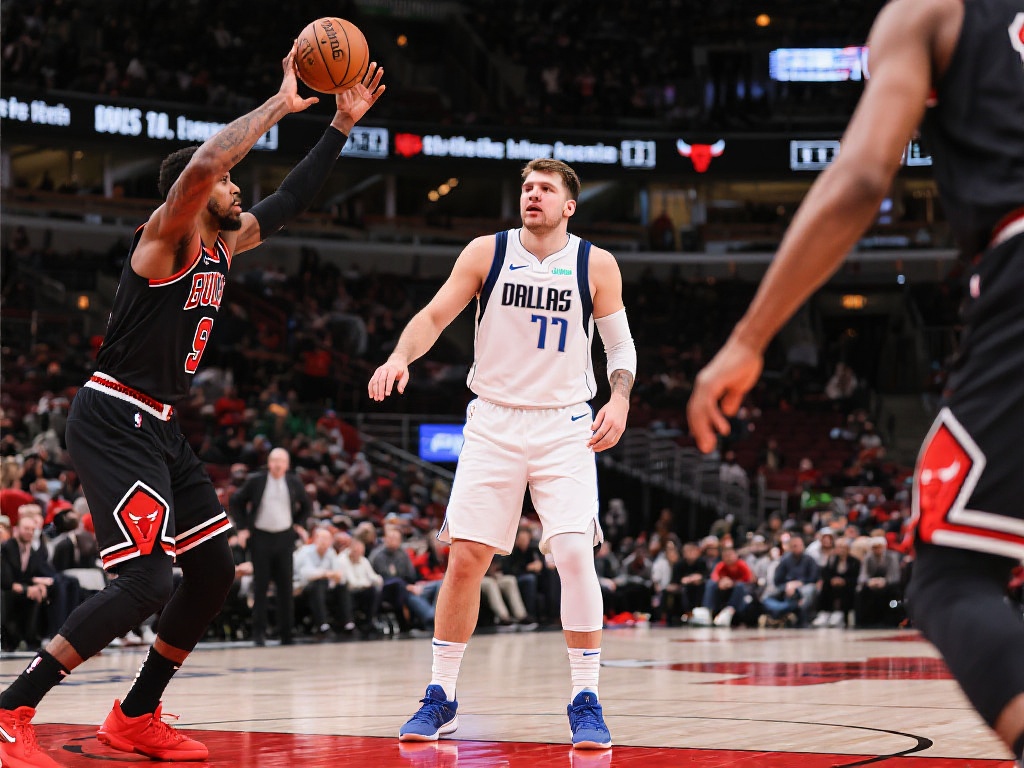 浓眉低迷独行侠险胜公牛惊险取胜之战 独行侠在比赛尾声阶段展现了令人钦佩的韧性